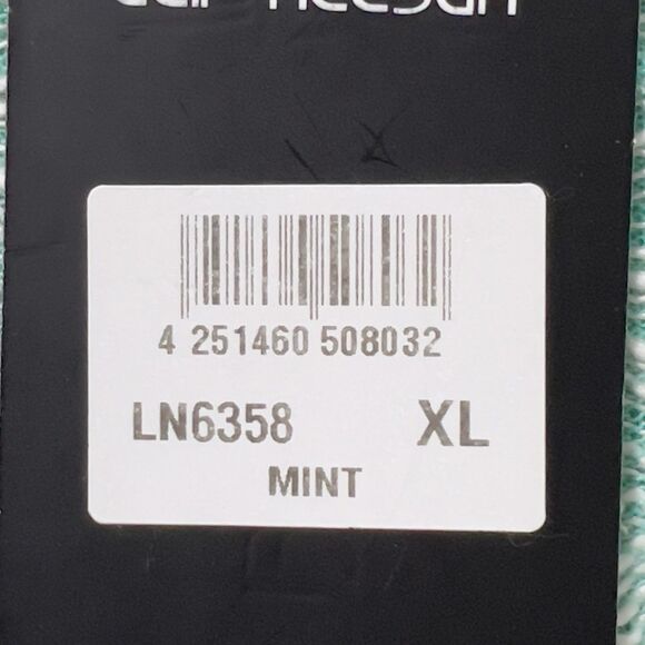 Leif Nelson Slim Fit Basic Knitted Shirt Mens Sz XL Mint Green Long Sleeve - Picture 9 of 14